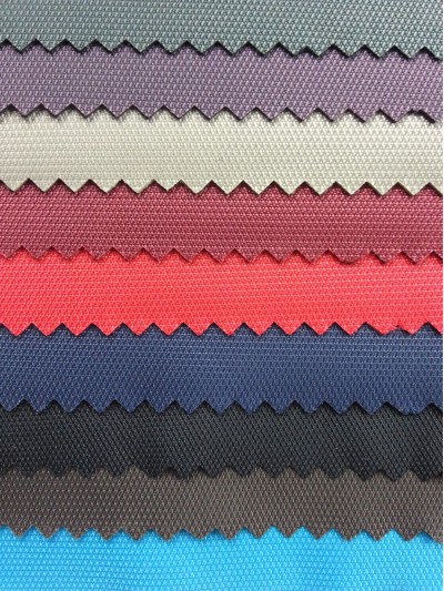 JS-RISG  420D尼龍小提花高彈發泡防水牛津布  535（g/㎡） 100%尼龍  RS-334 後面照